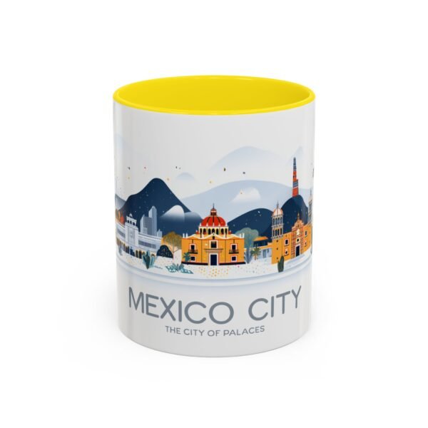 Mexico City, The City of Palaces Coffee Cup, Scenic Landscape Drinkware - Image 25