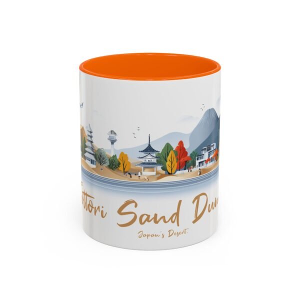 Tottori Sand Dunes Coffee Cup, Japanese Traveler Gift, Desert Landscape, Unique Souvenir, Japan - Image 21