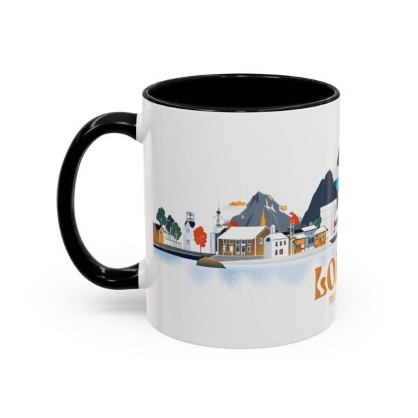 Lofoten The Arctic Paradise Coffee Cup, Scandinavian Travel, Nordic Ocean Nature, Gift for Wanderlust - Image 3