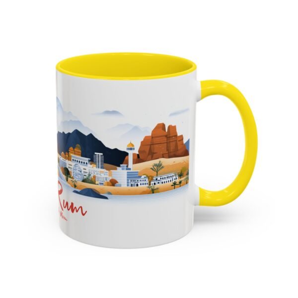 Rustic Desert Wadi Rum, Travel Lover Gift, Adventure Coffee Cup - Image 26