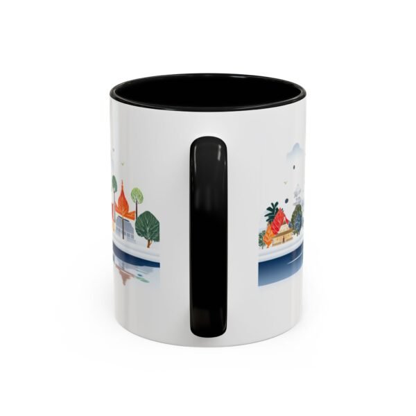 Angkor Wat Gateway to Angkor Coffee Cup, Scenic Landscape Drinkware - Image 4