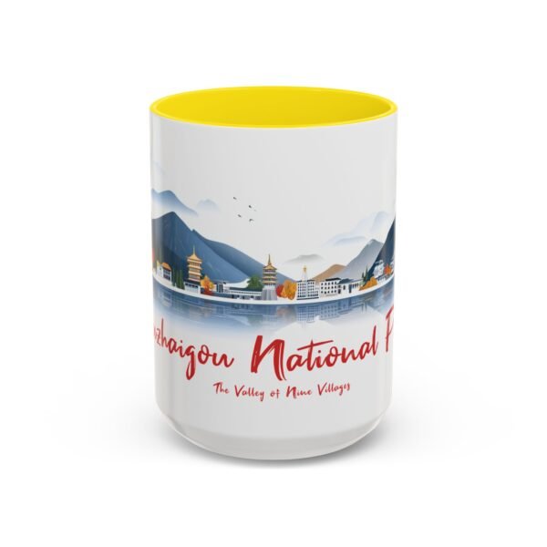 Jiuzhaigou National Park Coffee Cup, Travel Nature Lover, Wanderlust Adventure Gift, Outdoor Landscape - Image 33