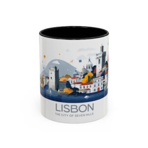 Lisbon, The City of Seven Hills Mug, Gift for Traveler