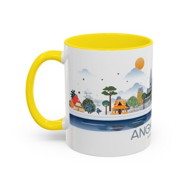 Angkor Wat Gateway to Angkor Coffee Cup, Scenic Landscape Drinkware - Image 27