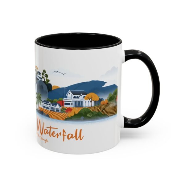 Tad Fane Waterfall The Twin Giants of the Jungle, Nature Lover, Mountain View, Outdoor Enthusiast Gift, Adventure - Image 2