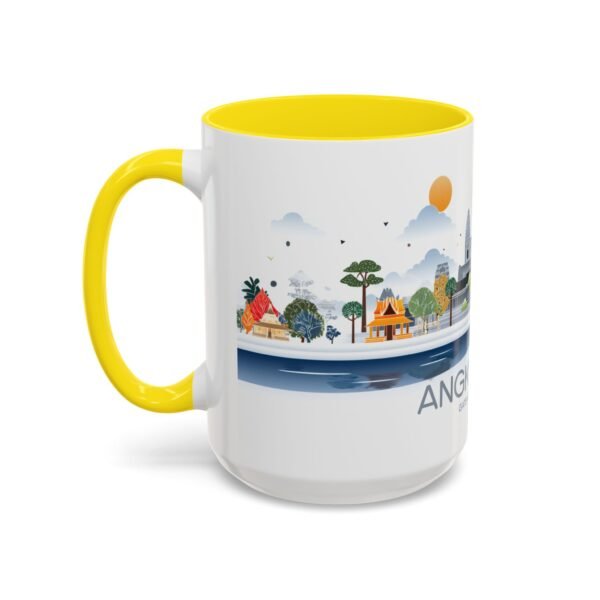 Angkor Wat Gateway to Angkor Coffee Cup, Scenic Landscape Drinkware - Image 35