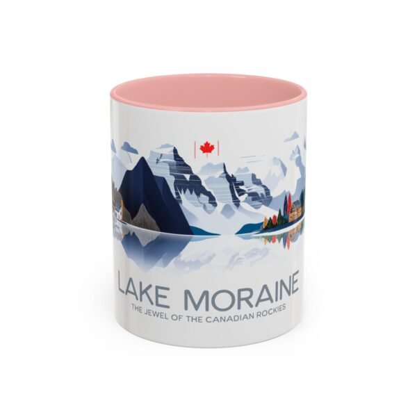 Serene Lake Moraine Design Coffee Cup, Nature Lover, Mountain View, Outdoor Enthusiast Gift, Adventure - Image 9