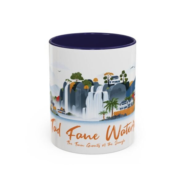 Tad Fane Waterfall The Twin Giants of the Jungle, Nature Lover, Mountain View, Outdoor Enthusiast Gift, Adventure - Image 5