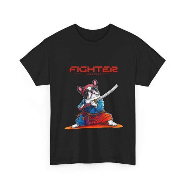 French Bulldog Cute Kendo Sport Unisex Tee, Born To Be Fighter, Martial Arts Lover Gift - Image 7