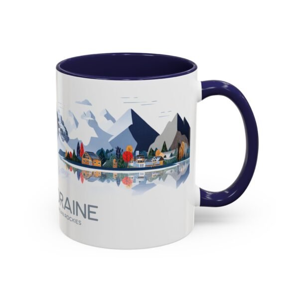 Serene Lake Moraine Design Coffee Cup, Nature Lover, Mountain View, Outdoor Enthusiast Gift, Adventure - Image 6
