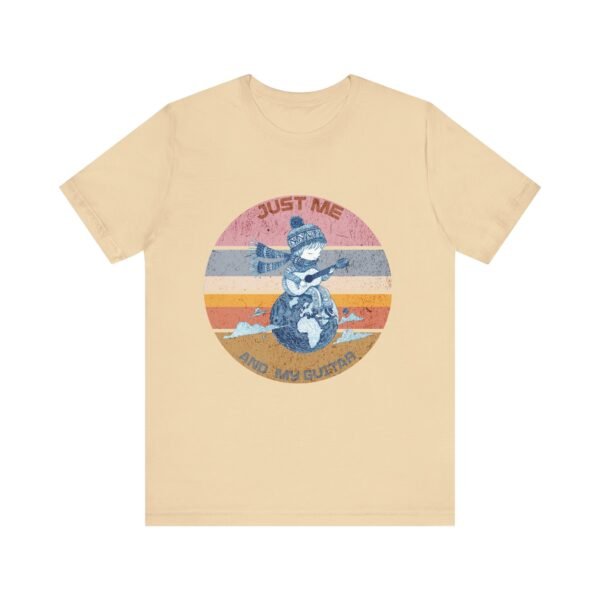 Just Me And My Guitar Tee, Guitar Player Top, Guitarist Gift Shirt, Musician, Kids - Image 13