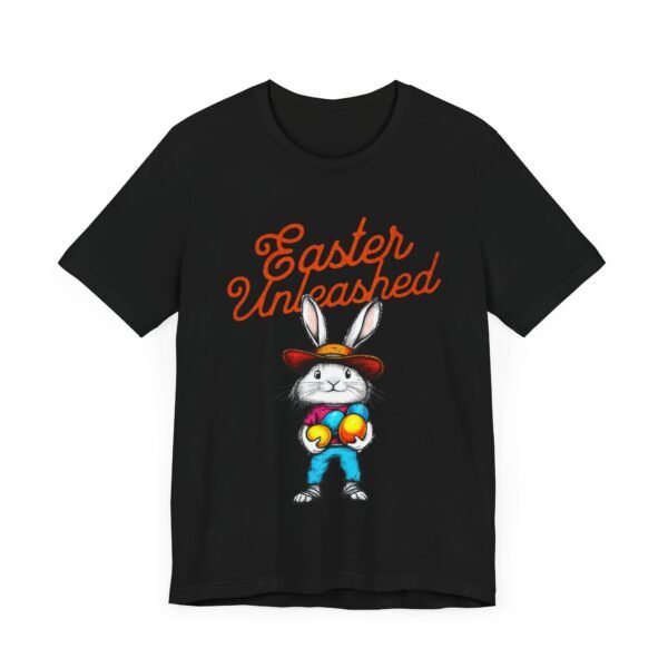 Easter Unleashed T-Shirt, Spring Holiday Unisex, Celebration Apparel - Image 7