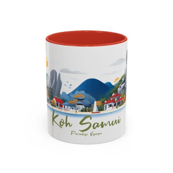 Koh Samui, Tropical Island Ceramic Cup, Beach Lover - Image 13