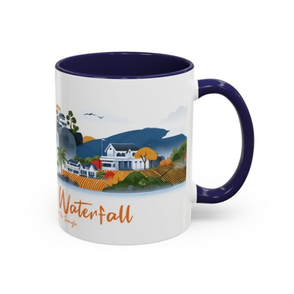 Tad Fane Waterfall The Twin Giants of the Jungle, Nature Lover, Mountain View, Outdoor Enthusiast Gift, Adventure - Image 6