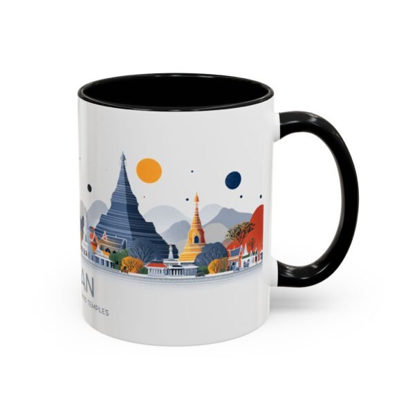 Vintage Temple Design, Souvenir Cup - Image 2
