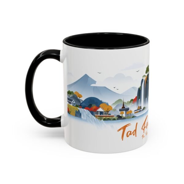 Tad Fane Waterfall The Twin Giants of the Jungle, Nature Lover, Mountain View, Outdoor Enthusiast Gift, Adventure - Image 3
