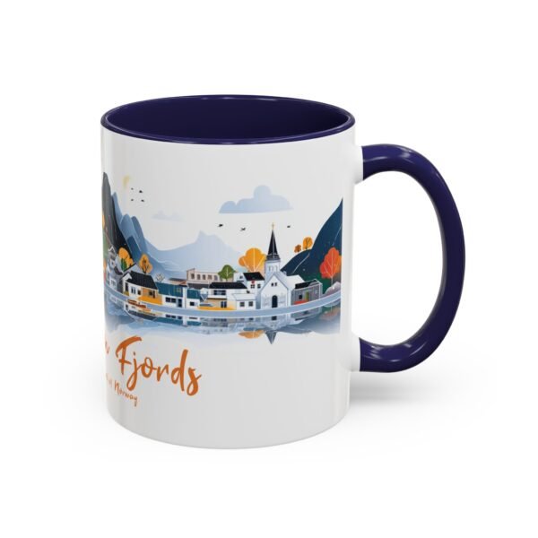 Norwegian Fjords Coffee Cup, Gift for Nature Lovers, Traveler, Adventure Enthusiast, Landscape - Image 6