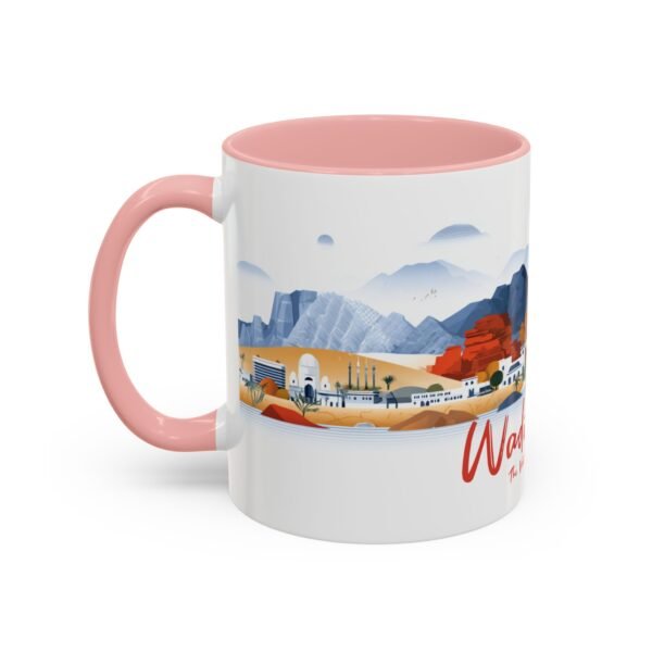 Rustic Desert Wadi Rum, Travel Lover Gift, Adventure Coffee Cup - Image 11