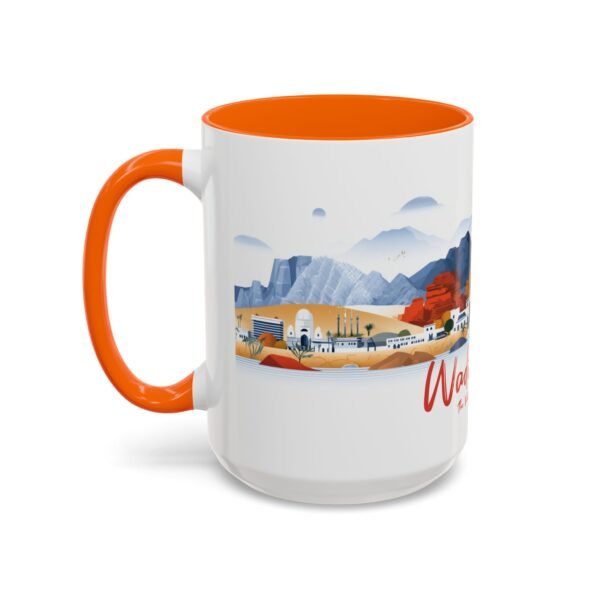 Rustic Desert Wadi Rum, Travel Lover Gift, Adventure Coffee Cup - Image 31