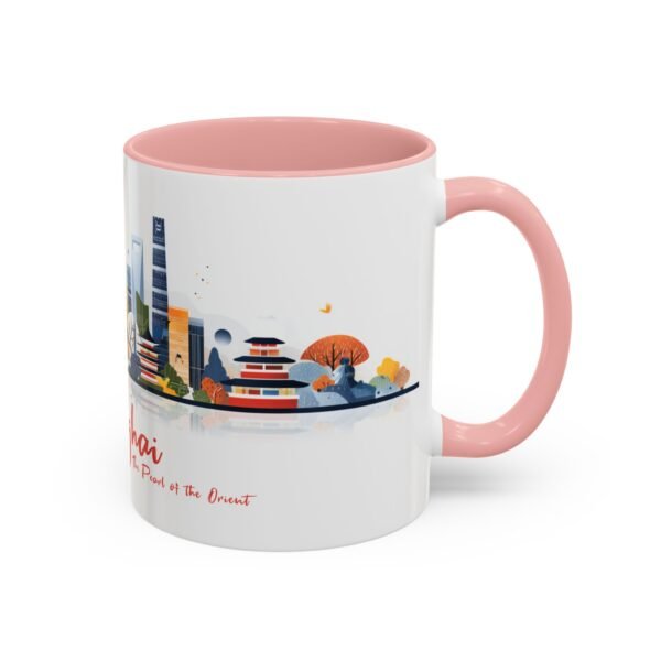 Shanghai, Unique Ceramic Tea Mug, Asian City Skyline Design, China Travel Gift - Image 10