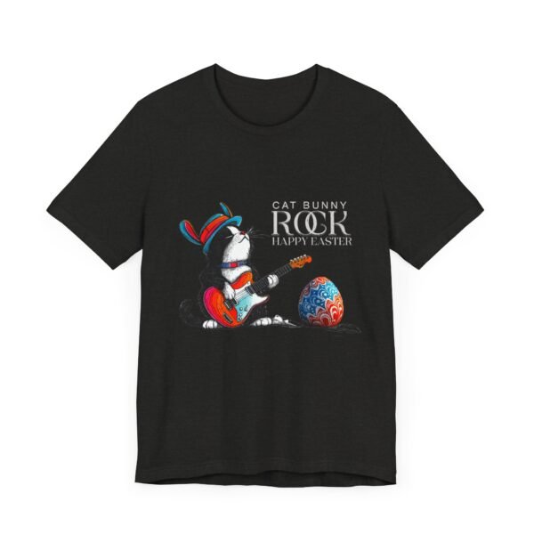 WickerStudio Cat Bunny Rock, Happy Easter Tee - Image 15