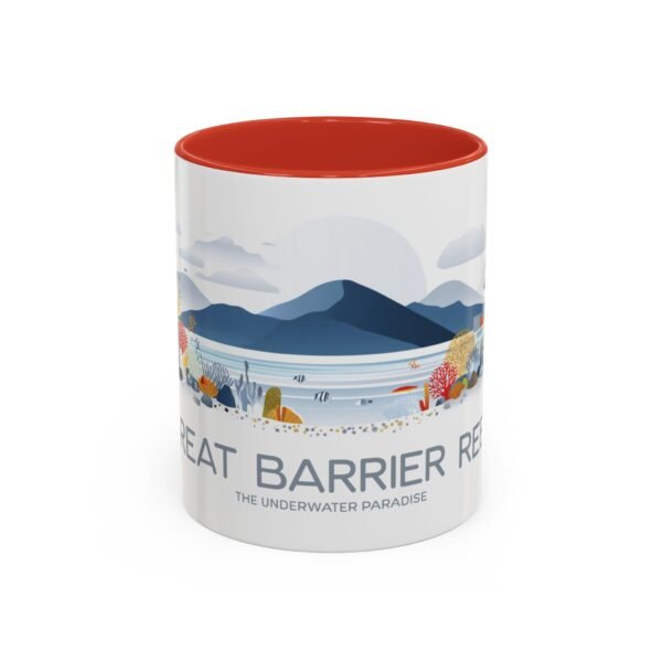 Great Barrier Reef , Ocean Lover Gift, Underwater Sea Life Decor, Australia Souvenir, Vacation Beach House Mug - Image 13