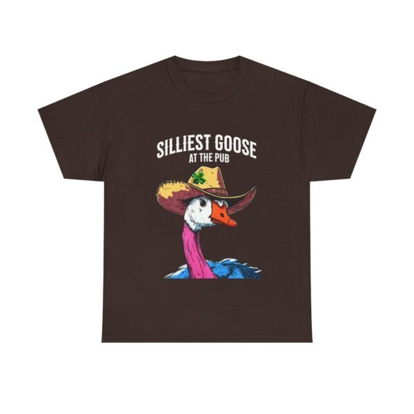 St Patricks Day Silliest Goose At The Pub Men Tee - Image 5