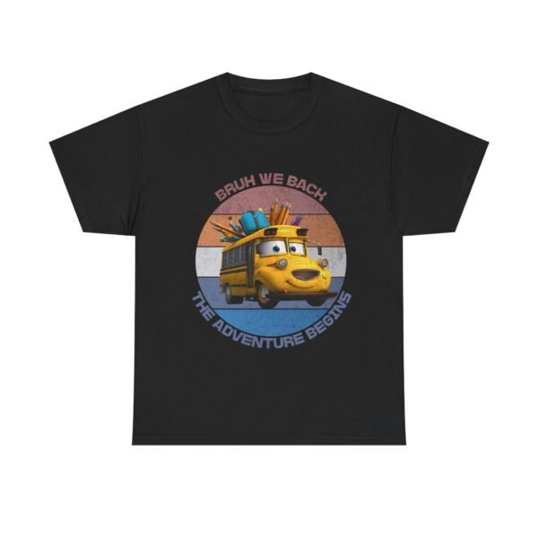 Bruh We Back Adventure Begins School Bus Tee, Back to School Shirt, Unisex Graphic - Image 13