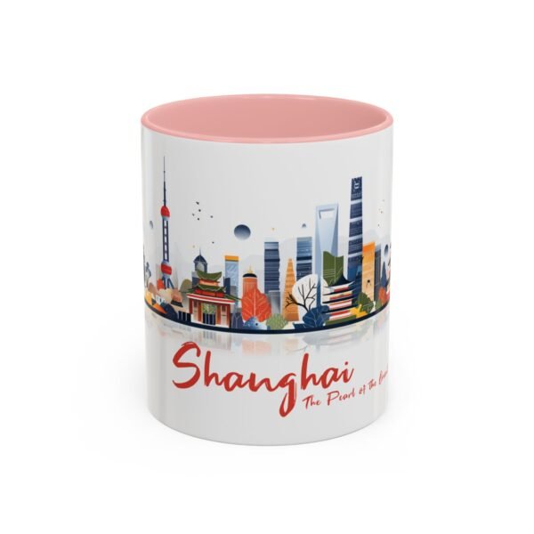 Shanghai, Unique Ceramic Tea Mug, Asian City Skyline Design, China Travel Gift - Image 9