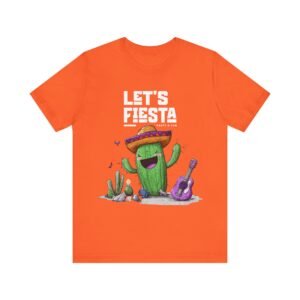 Let's Fiesta Fiesta Tee, Cinco de Mayo Shirt, Mexican Party Jersey Short Sleeve Tee