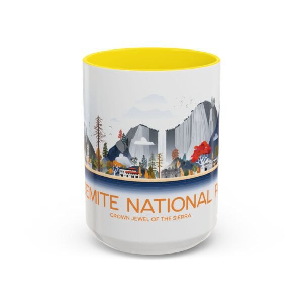 Yosemite National Park coffee cup, scenic nature gift, travel souvenir, wanderlust - Image 33