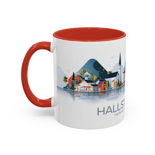 Hallstatt Lake Coffee Mug, Austria Nature Lover Tea Cup, Travel Theme Gift, Scandinavian Design - Image 15
