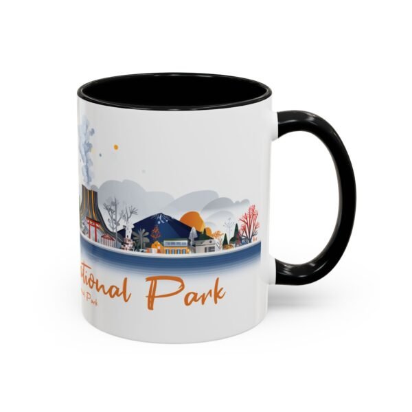 Yellow Stone National Park Coffee Mug -  Wildlife Adventure, Nature Lover Gift, Outdoor Enthusiast, Traveler Souvenir, - Image 2