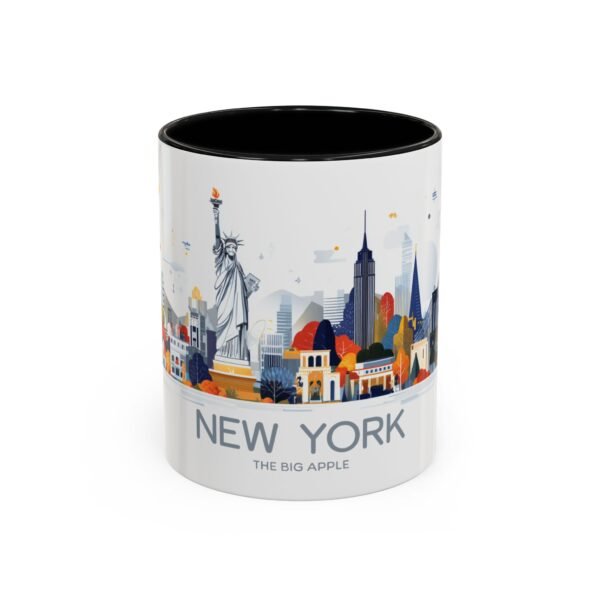 New York City Mug, The Global Icon Of Ambition, Gift for Traveler