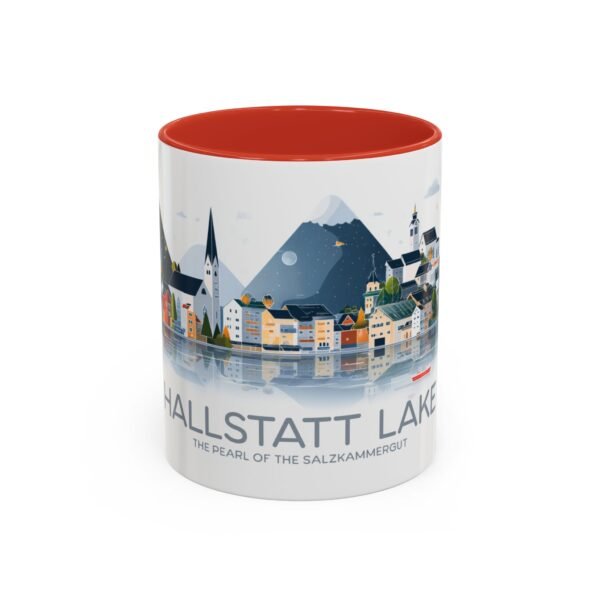 Hallstatt Lake Coffee Mug, Austria Nature Lover Tea Cup, Travel Theme Gift, Scandinavian Design - Image 13