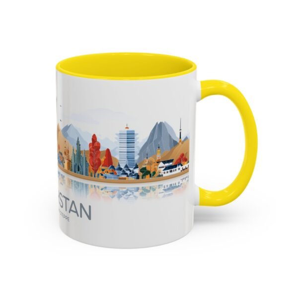 Unique Kazakhstan Design Coffee Cup, Gift for Traveler, Independence Day Celebration - Image 26