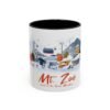Mount Zao, Adventure Traveler Gift, Japan Mountain Range Tea Mug