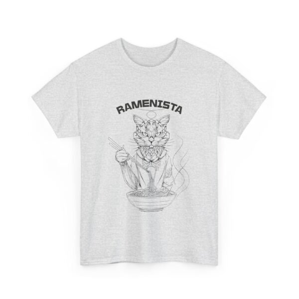 Ramen Lover, Ramen Enthusiast Shirt, Foodie Funny Japanese Cuisine Apparel, Cyberpunk Cat - Image 3