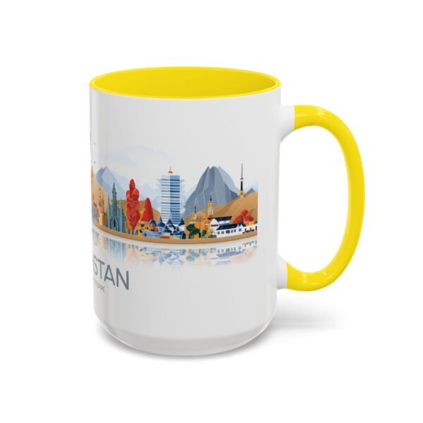 Unique Kazakhstan Design Coffee Cup, Gift for Traveler, Independence Day Celebration - Image 34