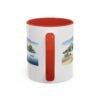 Amanohashidate Bridge to Heaven Design, Japanese Ceramic Tea Cup, Japan Mountain Landscape - Image 16