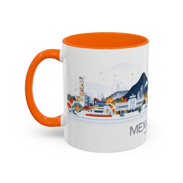 Mexico City, The City of Palaces Coffee Cup, Scenic Landscape Drinkware - Image 23