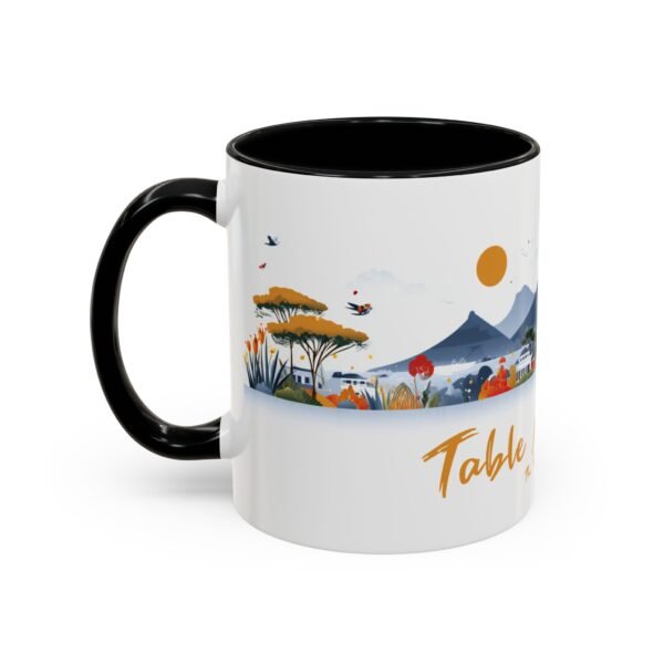Serene Table Mountain Coffee Cup, South Africa Travel Gift, Wanderlust Kitchen Decor, Adventure, Mountain Lover - Image 3