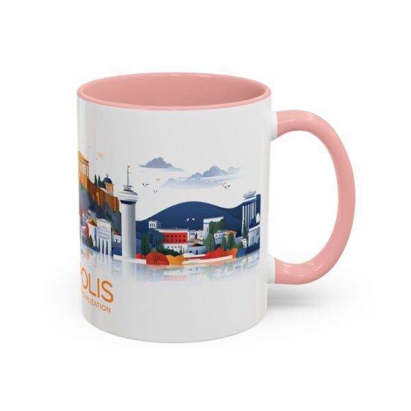 Ancient Acropolis Design, Ceramic Coffee Cup, Greece Travel Souvenir, Unique Gift Idea, Home Office Decor - Image 10