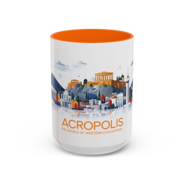 Ancient Acropolis Design, Ceramic Coffee Cup, Greece Travel Souvenir, Unique Gift Idea, Home Office Decor - Image 29