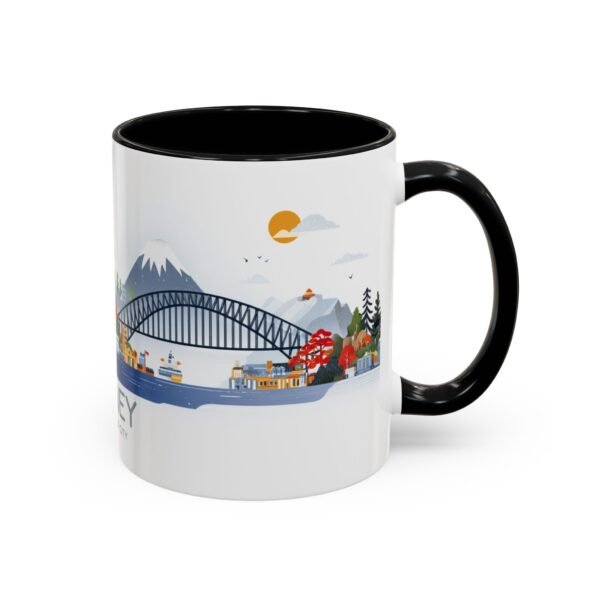 The Harbour City Coffee Cup, Scenic Landscape Drinkware - Image 2