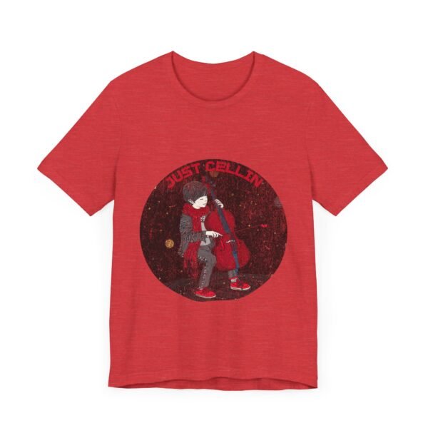 Music Lover T-Shirt, Just Cellin Cello Tee, Cello Player Shirt - Image 39