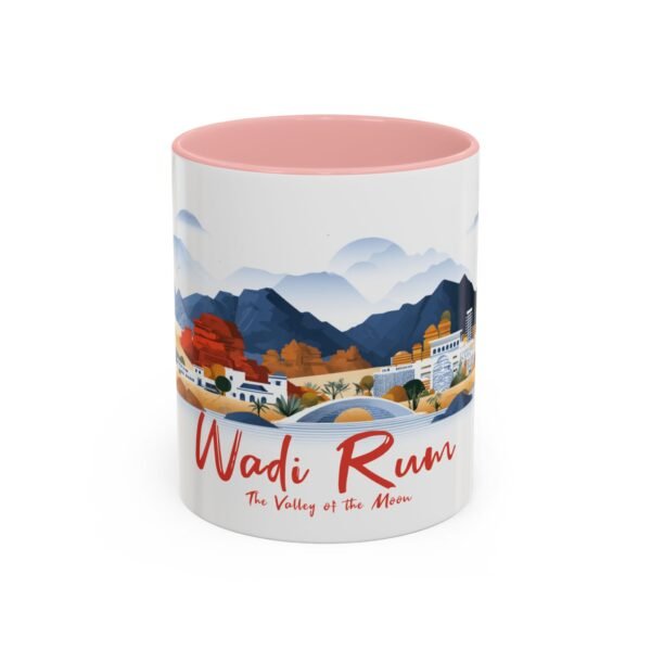 Rustic Desert Wadi Rum, Travel Lover Gift, Adventure Coffee Cup - Image 9