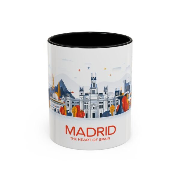 Madrid, The Heart of Spain Mug, The Global Icon Of  Elegance And Energy, Gift for Traveler