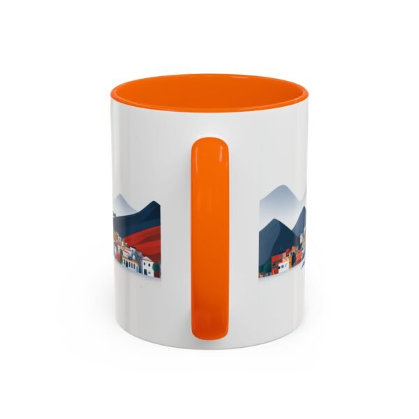 Colorful Rainbow Mountain Ceramic Coffee Cup, Gift for Nature Lover - Image 24