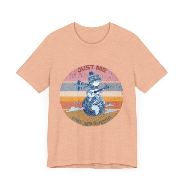 Just Me And My Guitar Tee, Guitar Player Top, Guitarist Gift Shirt, Musician, Kids - Image 19